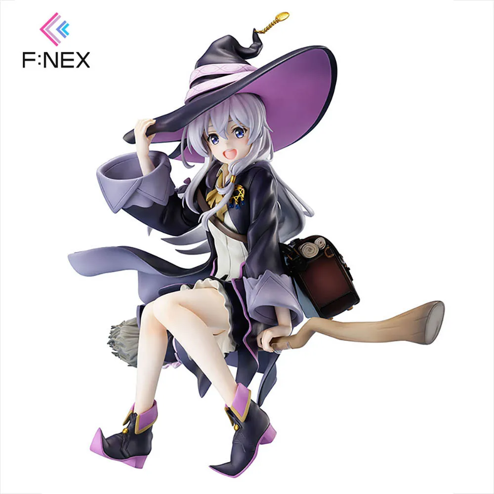 

F:nex оригинальная 1/7 масштабная статуя блуждающая ведьма Elaina Коллекционная модель Аниме фигурки экшн-Фигурки игрушки The Journey of Elaina