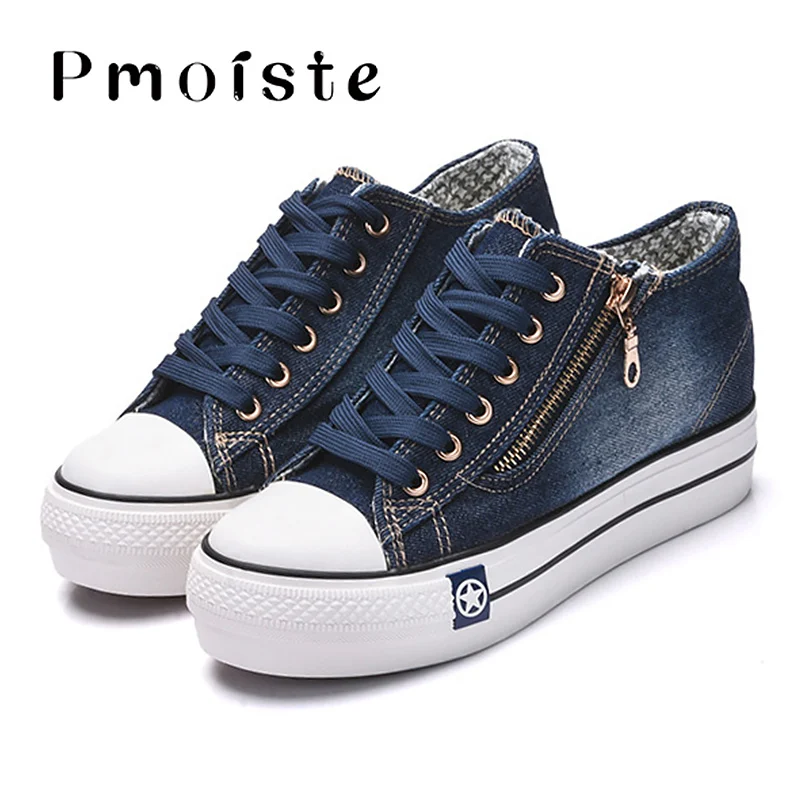 Женские парусиновые кроссовки 2020 джинсовая обувь для женщин модные женские на