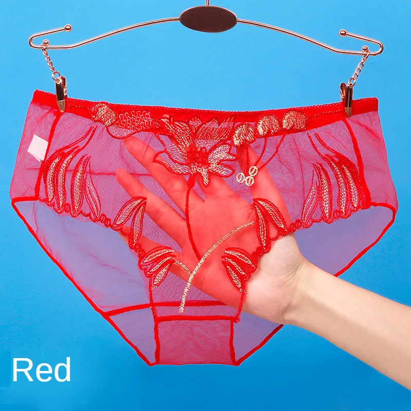 Сексуальное нижнее белье для женщин кружевные трусики с низкой талией дышащее