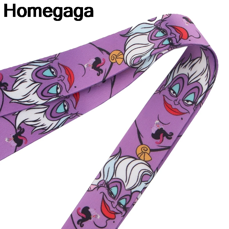 Homegaga Ursula Lanyards ремешок на шею ткань id бейдж держатели для телефонов ожерелье аксессуар для брелок для ключей держатели тесьма ленты D2361