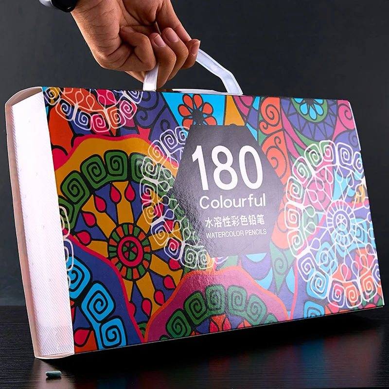 150/180 акварель Цвета карандашей комплект рисования Цветной карандаш товары для