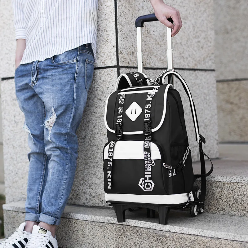 school Trolley school Backpacks kids schoolbags Children School Wheeled 2023 Bags Boys Detachable Backpacks kids wheels mochila