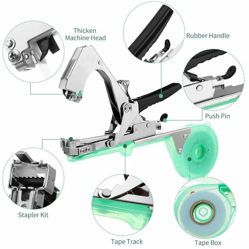 

Plant Upright Tying Tapetool Garden Plant Tying Machine Branch Fixed Device Lightweight Vines-binding Tool VC