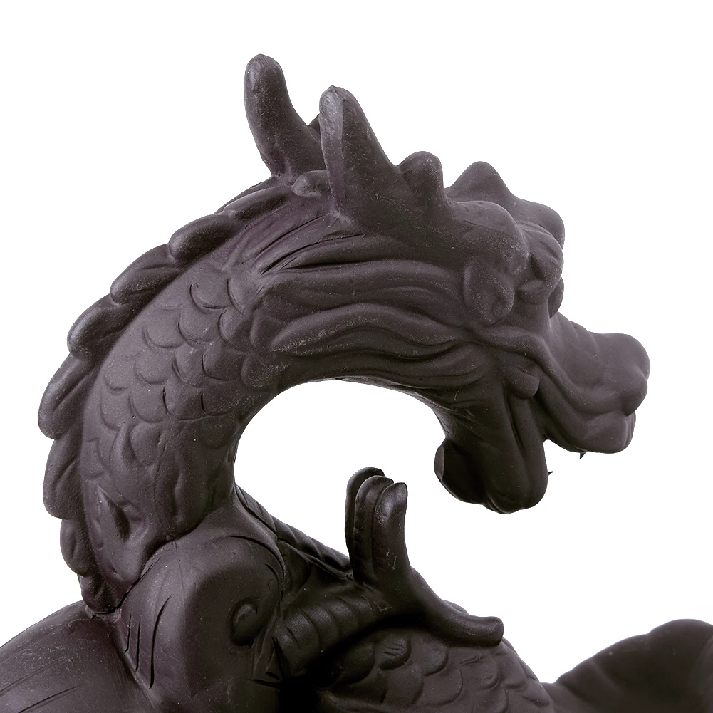 

Dragon Shaped Handicraft Incense Burner Holder Backflow Burne Censer New