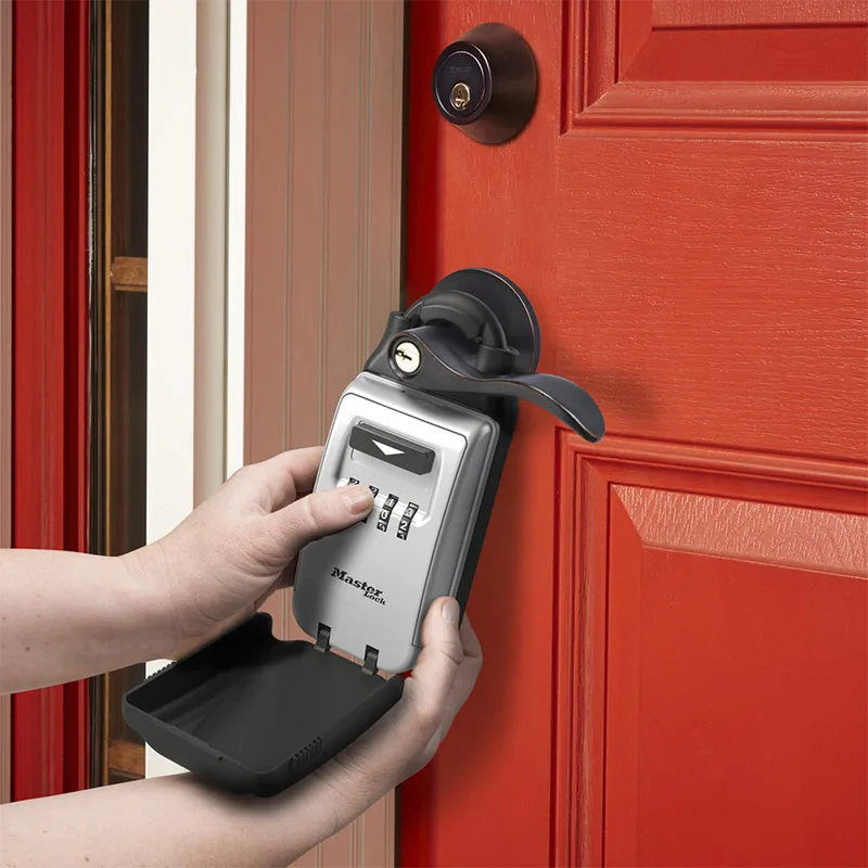 

Master Lock 5420D Key Safe Box Keys Storage Padlock Combination Universal Lock Box 4-digit Password Security Organizer Boxes