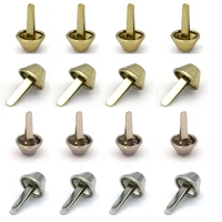 100pcs round brads purse feet round nailheads mushroom spike rivet for leather craft diy purse handbag feet nailhead