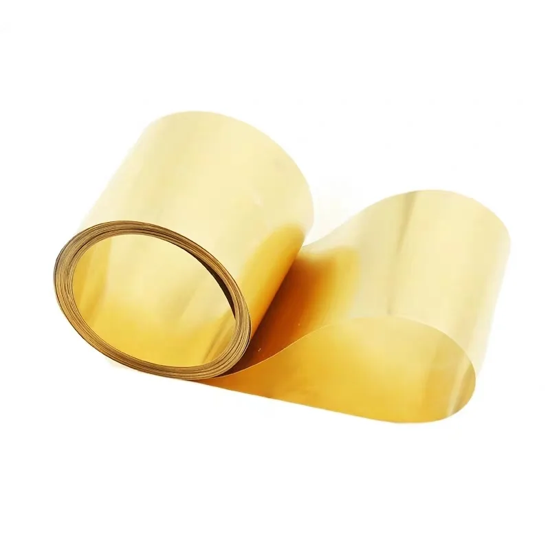 

Thickness 0.1/0.2/0.3/0.5mm 50mm Wide 1Meter Thin Brass Strip Brass Sheet gold film Brass Foil Brass plate H65