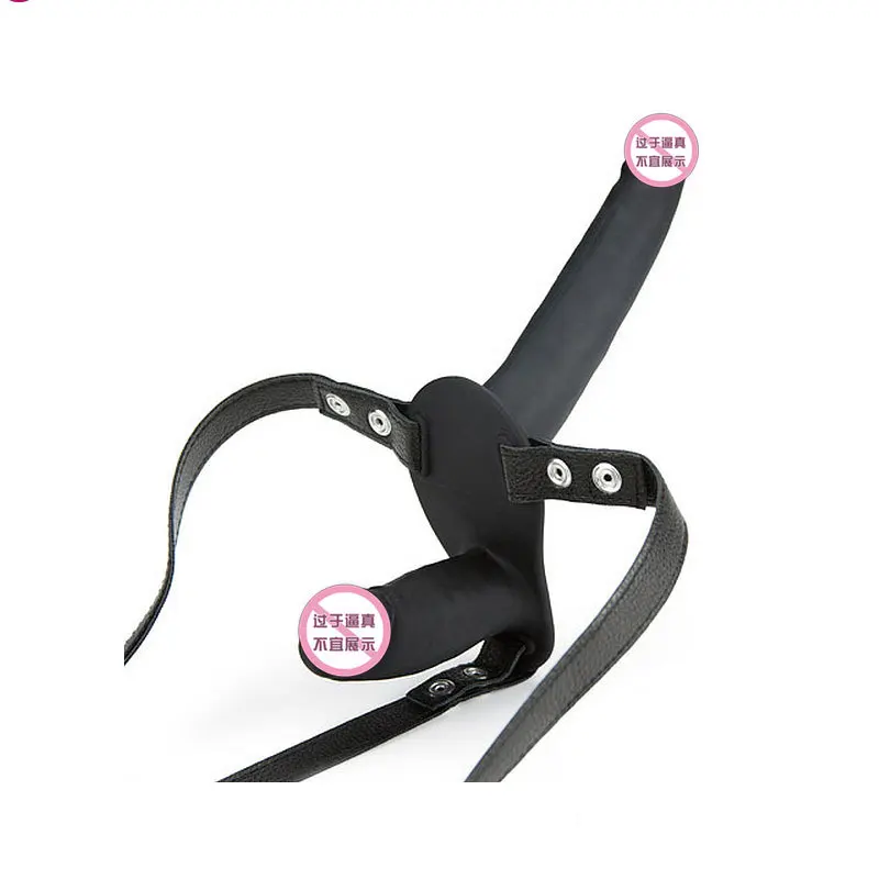 Женский твердый силикагель ношение пениса полый протез Comrade Lala взрослые секс