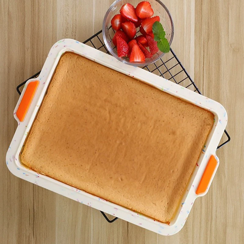 Силиконовая форма для торта коричневого цвета рулон полотенец DIY швейцарский