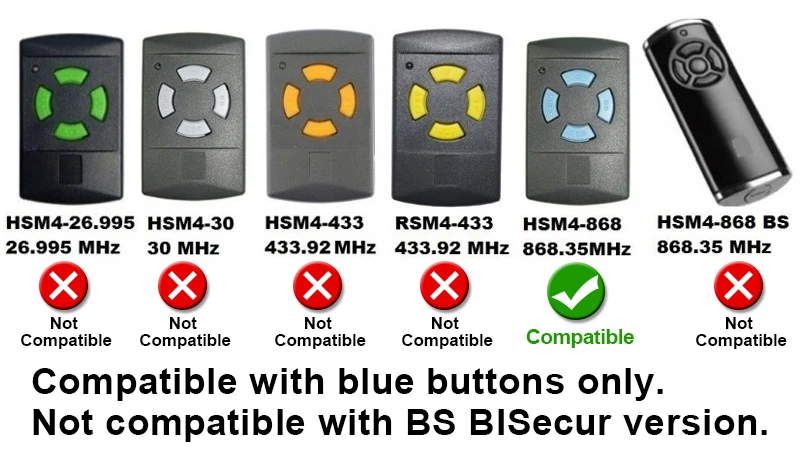 HORMANN Marantec пульт дистанционного управления для гаражных дверей HORMANN HSM2 HSM4 Marantec 382 D302 D304 D313 D323 D321 868 МГц управление воротами