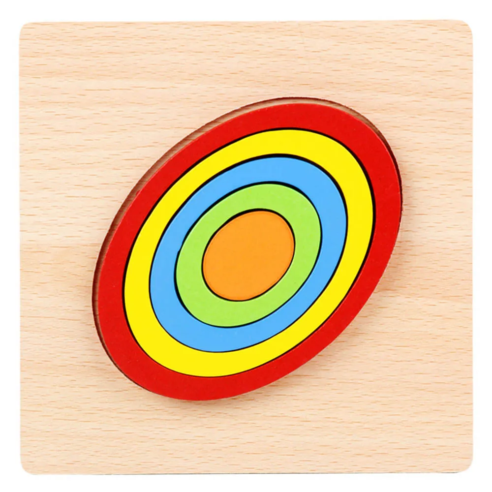 Baby Toys Montessori wooden Puzzle/Hand Grab Board Set Educational Wooden Toy Geometric Shape Puzzle Child Gift | Игрушки и хобби