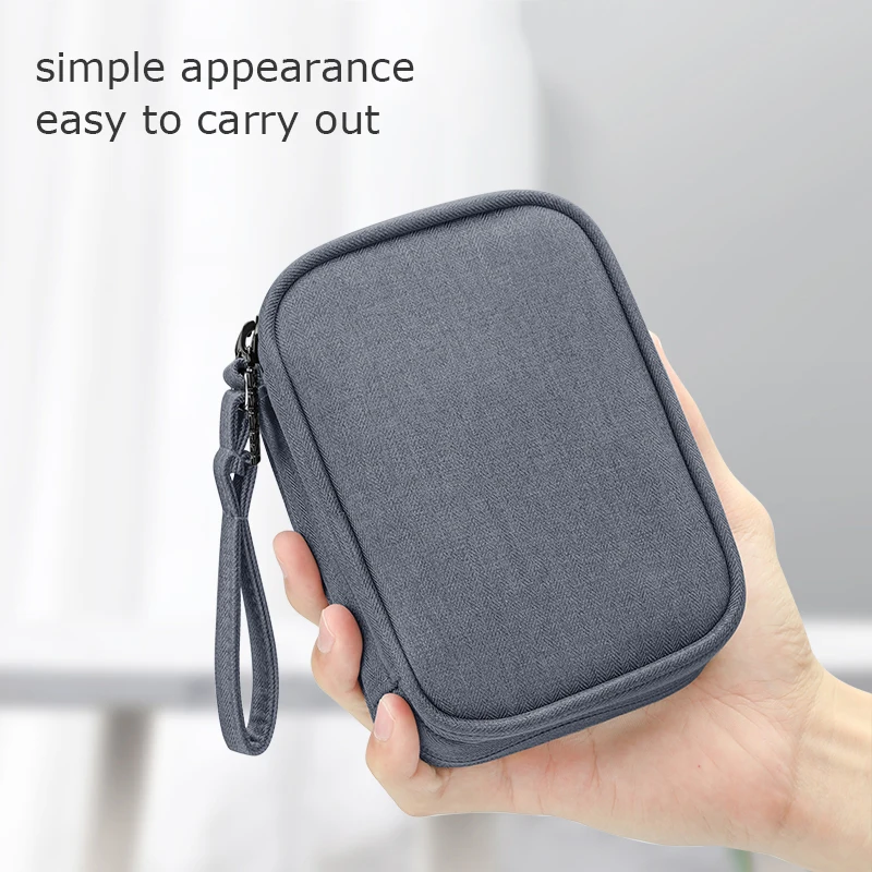 Защитный чехол для внешнего жесткого диска BUBM сумка хранения аккумулятора USB