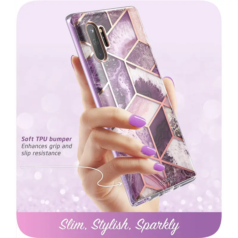 Чехол для samsung Galaxy Note 10 Plus() i-Blason Cosmo Full-блеск для тела Чехол под мрамор чехол без встроенной защитной пленки для экрана