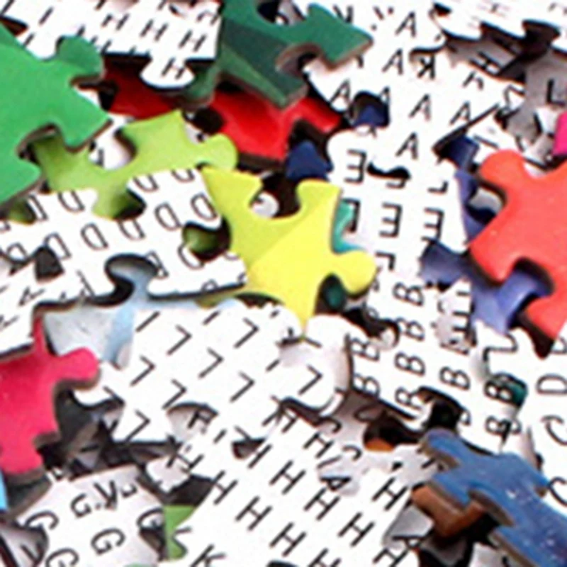 

Round Puzzle Adult Kids DIY Educational Toy Circular Jigsaw Paper Puzzles Planet