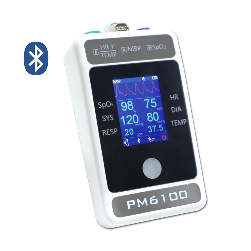 

New PM6100 Handheld blood pressure monitor with pulse oximeter bp monitor