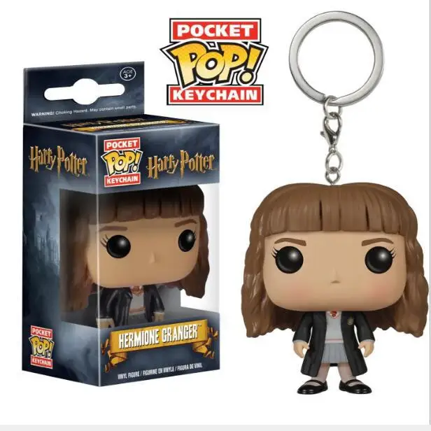 Красный FUNKO POP Новое поступление DOBBY Гермиона Дамблдор Харри Поттер Волдеморт брелок экшн фигурка коллекция игрушки для детей подарок - Цвет: Красный