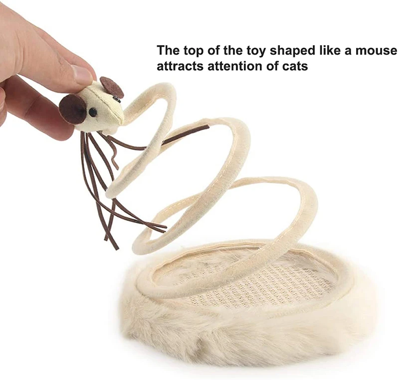 Складная игрушка котята MESNUG складная вращающаяся веселая из нержавеющей