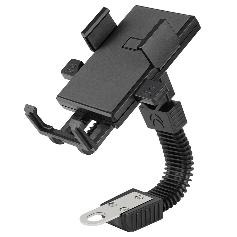 Black Motorcycle Универсальный Мотоцикл Велосипед Руль держатель для телефона gps кронштейны велосипедные принадлежности - Название цвета: Black Motorcycle