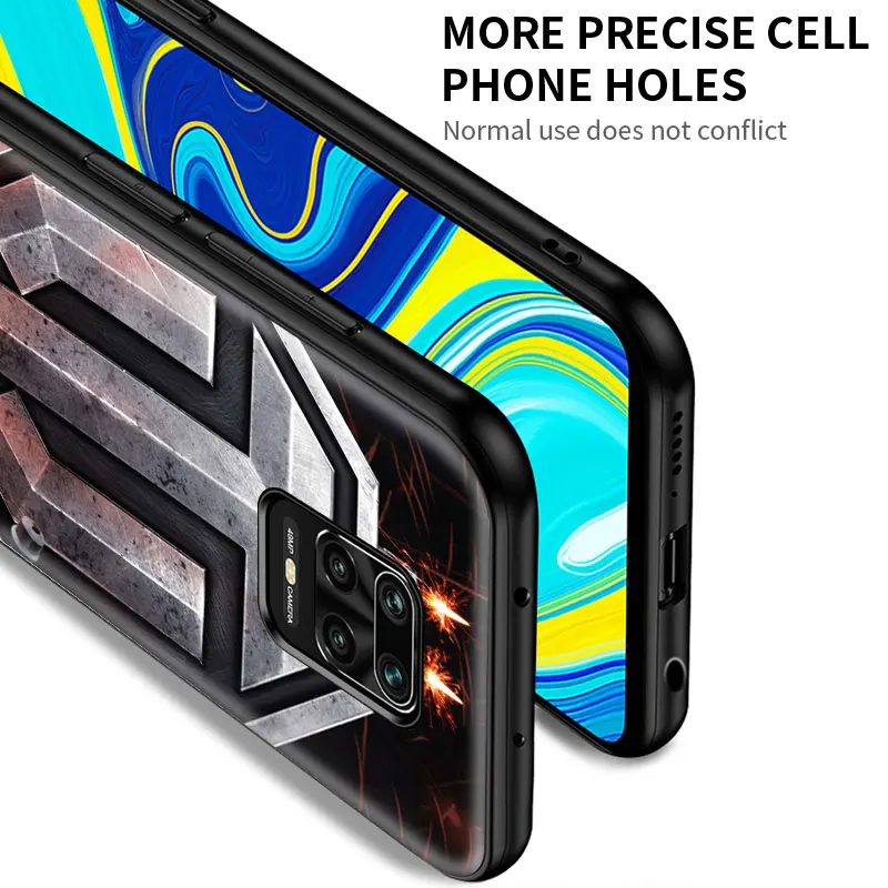 

World Of Tanks Case For Xiaomi Redmi Note 9S 9 8 Pro 7 8T 9A 9C 7A Soft Anti Fall Ultra Slim Black Phone Covers