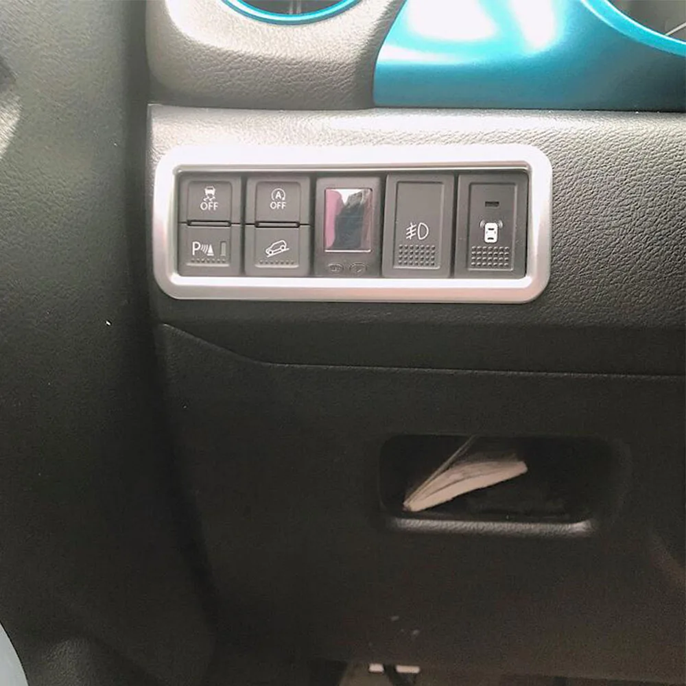 1 шт. матовая накладка на переднюю противотуманную светильник ру для Suzuki Vitara 2016 2017