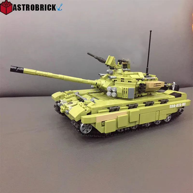 

The Military Series High-tech Weapon Vehicles Ww2 Battlefield Tank Building Blocks Kids Birthday Toys Bricks Sets With Figures
