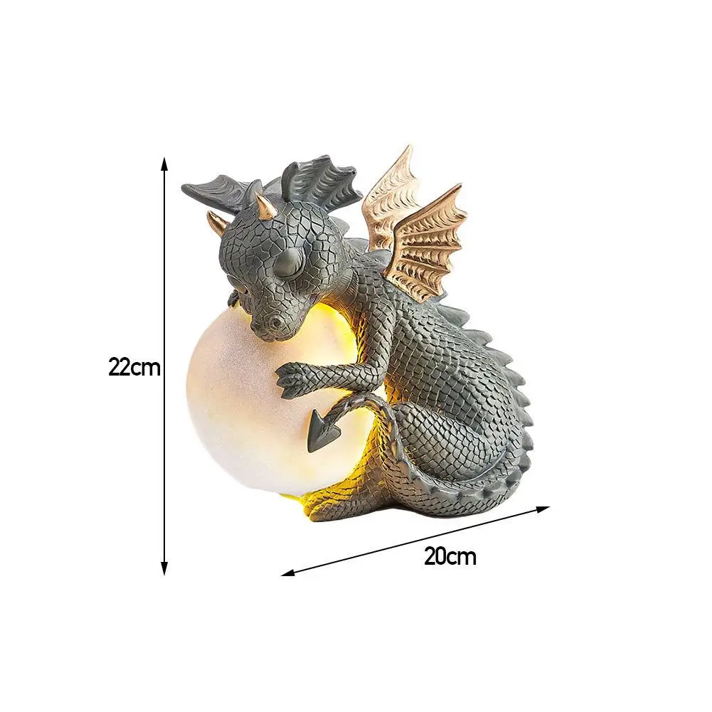 

Creative Cute Cartoon Small Dinosaur Decoration Mini Decoration Small Garden Animal Resin Courtyard Sculpture Crafts Orname V4P8