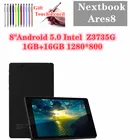 8-дюймовый планшет с четырёхъядерным процессором Z3735G, ОЗУ 1 ГБ, ПЗУ 16 ГБ, Android 5,0