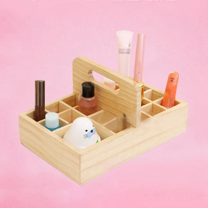 Деревянная коробка для хранения органайзер с 21 ячейками эфирных масел контейнер