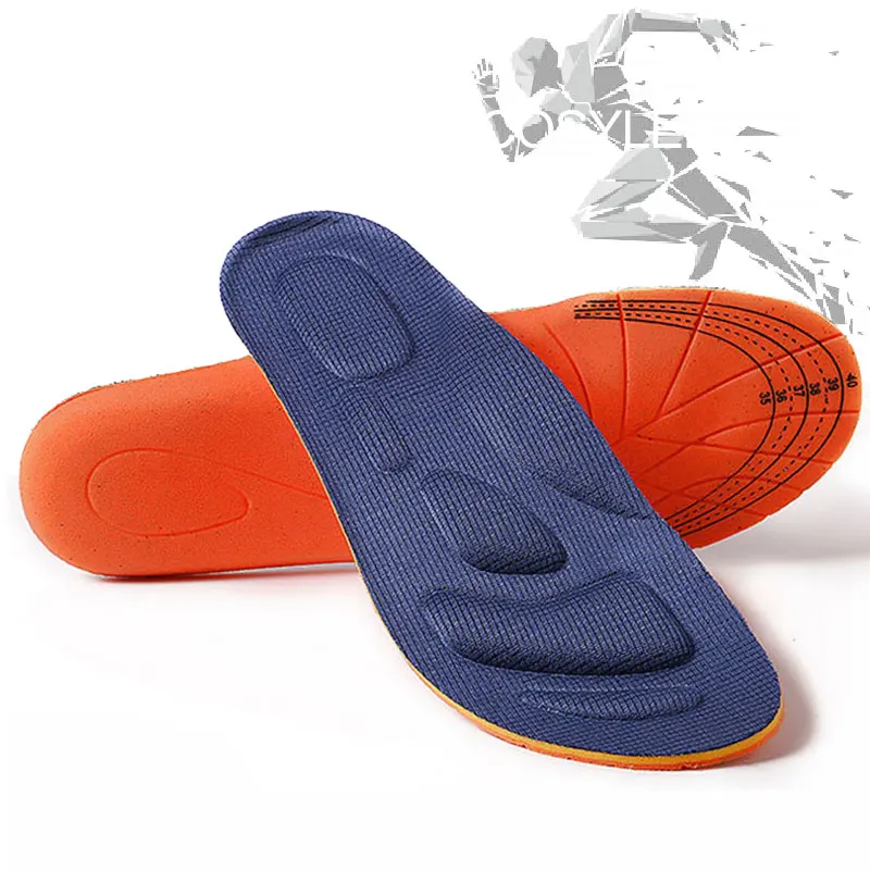 

Memory Foam insoles For Feet Sports Running Breathable Orthotic Arch Support Shoes Insole Man Women Flat Feet Orthopedic Insoles