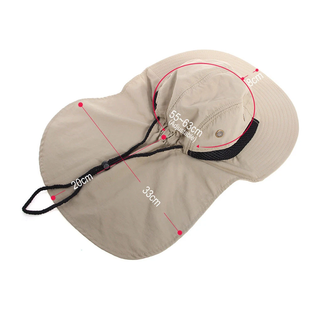 Рыболовные лодки Пеший Туризм оснастки шляпы уха шеи крышка ведро шляпа от