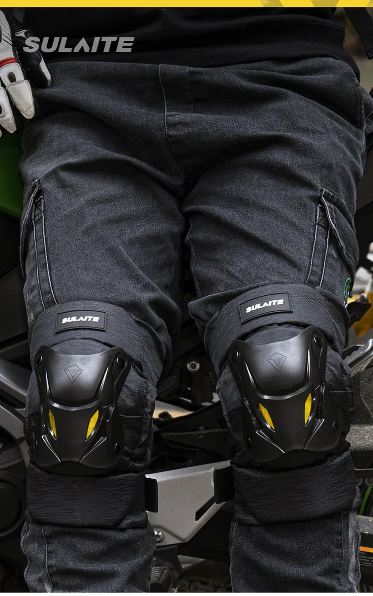 Зимние мотоциклетные наколенники SULAITE с защитой от ветра и влаги теплый