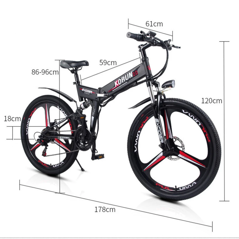 MYATU 48v 400w E bike 21 блоки переключения скоростей Электрический велосипед ЖК экран