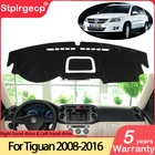 Нескользящий коврик для Volkswagen VW Tiguan MK1 2008  2016, накладка на приборную панель, солнцезащитный козырек, аксессуары для приборной панели 2009 2010 2013 2014 2015