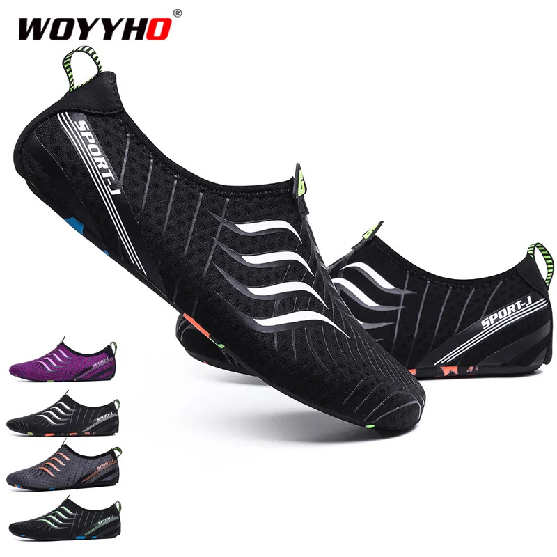 Мужская и женская летняя водонепроницаемая обувь Нескользящие Подводные носки