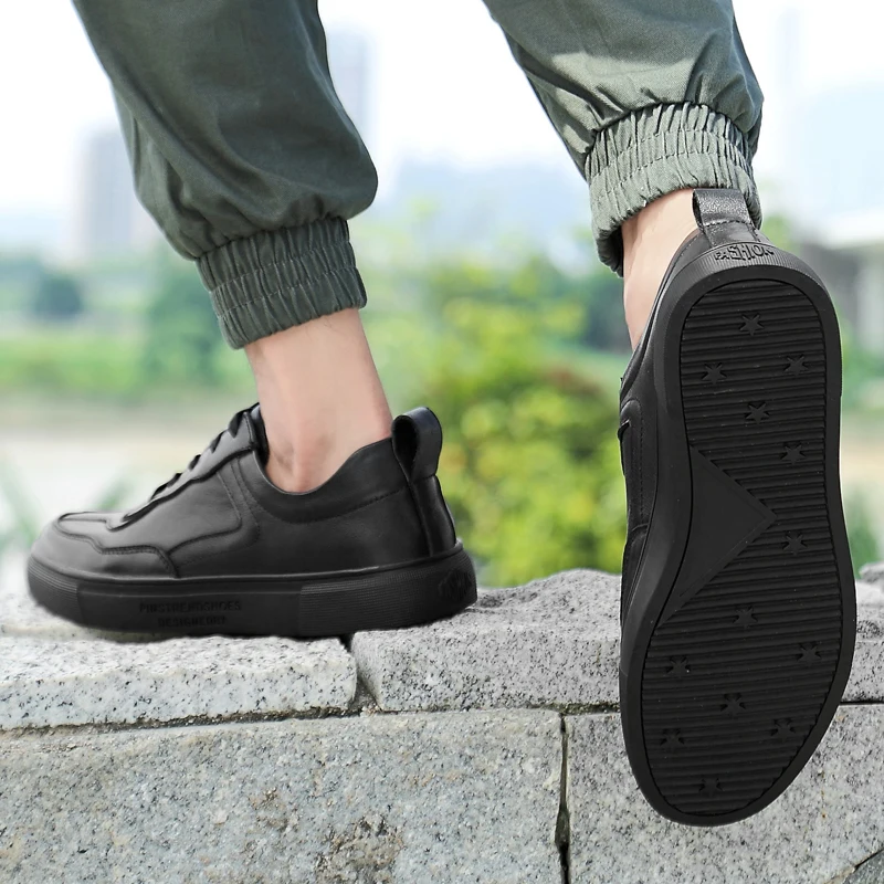 

para new fashion sapatos casual mens de flat sapato hot 2020 men cuero Mens causal leather masculino casuales male zapatos for
