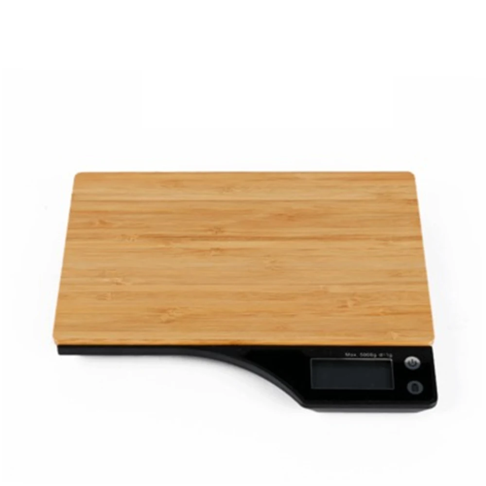Деревянные кухонные весы экологические деревянные пищевые бытовые кофейные