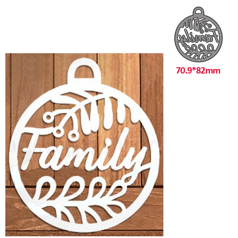 

metal cutting dies mold die cut family frame decoration diy Scrapbook paper craft knife mould blade punch stencils dies