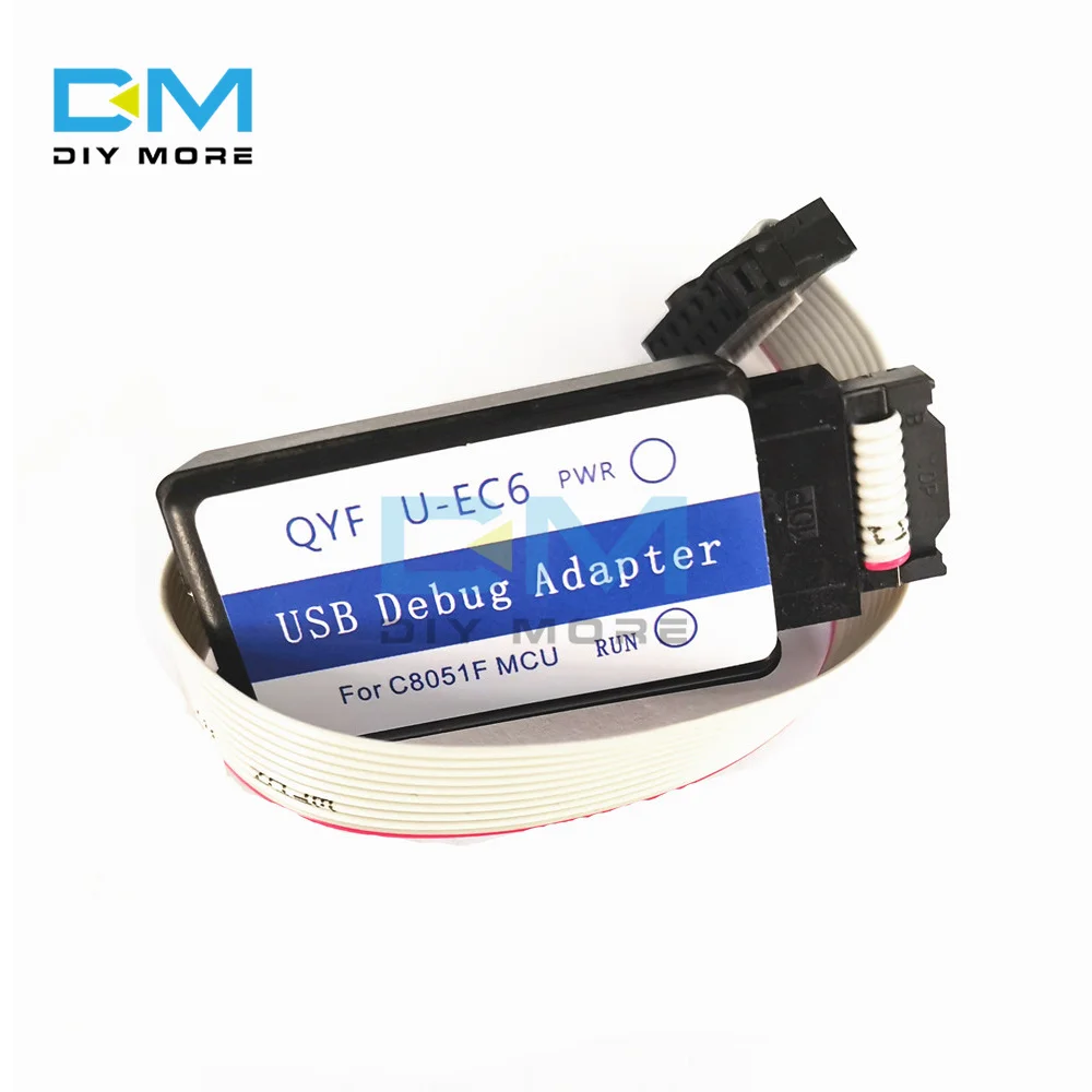 C8051F Эмулятор загрузчика программатор JTAG/C2 U-EC6/EC3 USB отладочный адаптер 3 V-5V C8051F00