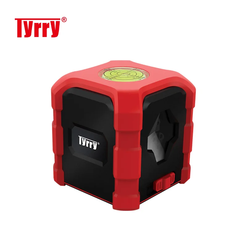 USB зарядка TYRRY мини портативный лазерный уровень красный луч поперечная линия самонивелирующийся нивелир поперечная линия измерительные строительные инструменты
