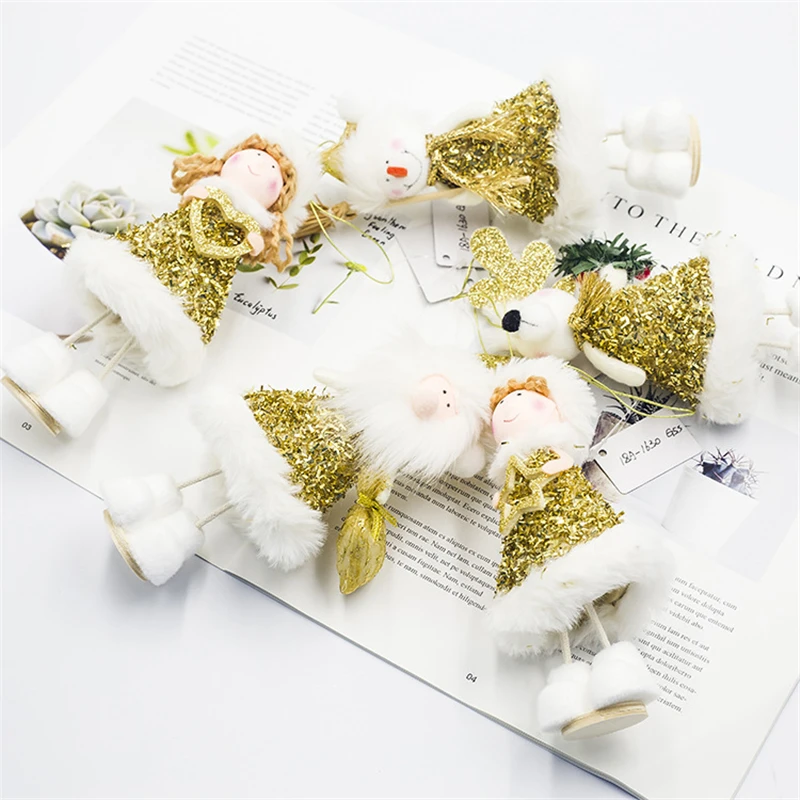 2020 новый год милая фотосессия украшение для кукол Рождественское елки кукла