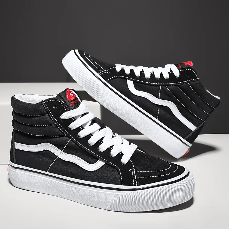 Кроссовки Парусиновая обувь Высокая классическая WS008 для мужчин и женщин