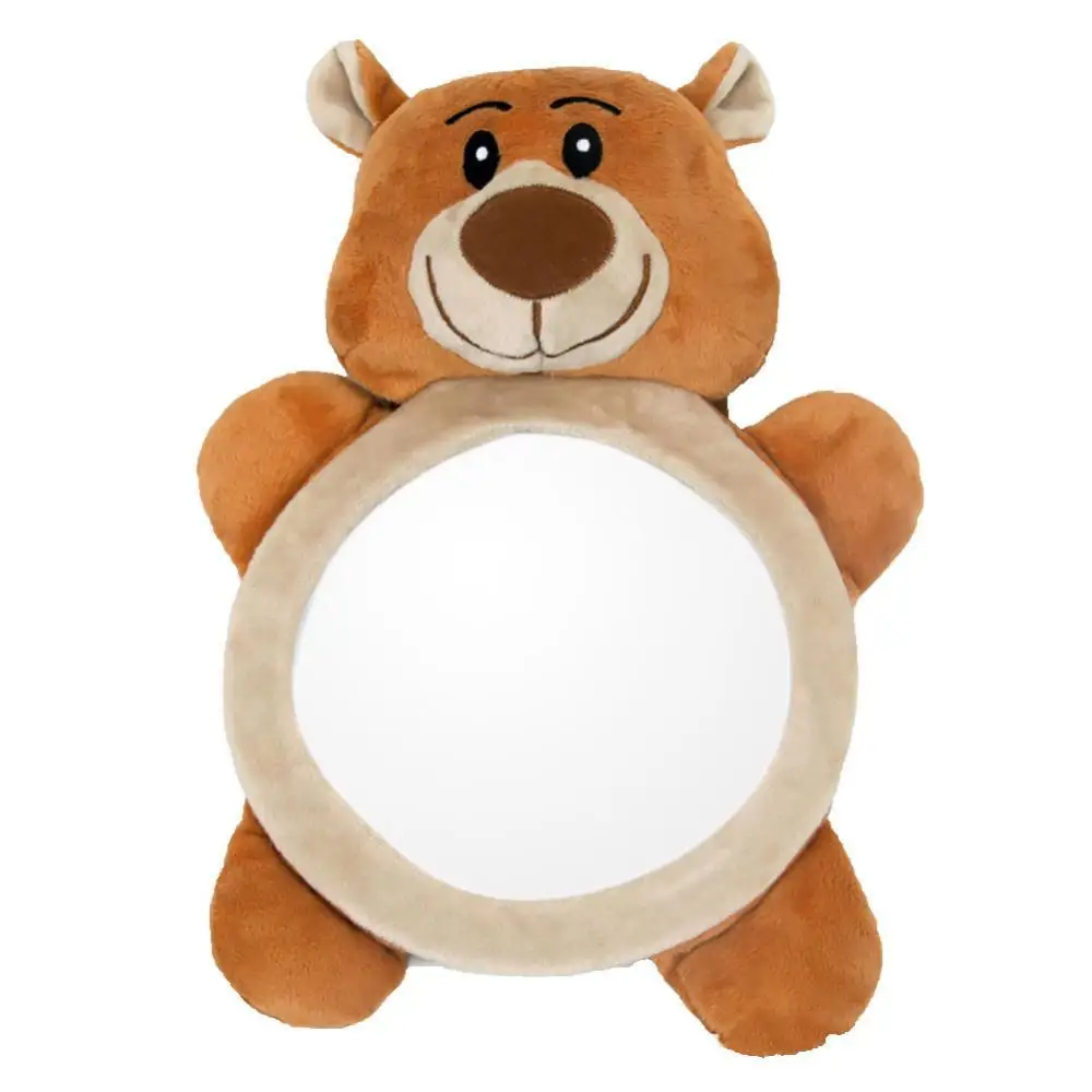 

Крепление на подголовник автомобиля с милыми мультяшными животными для наблюдения за ребенком, зеркало заднего вида, аксессуары для автомо...