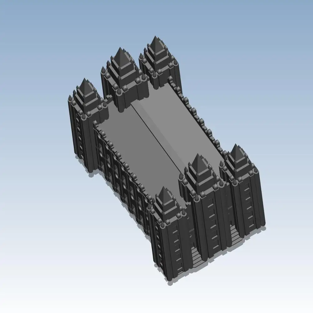 

Saline Lake Temple Custom order highqualityhighprecision digital models 3D printing service Classic objects ST2276