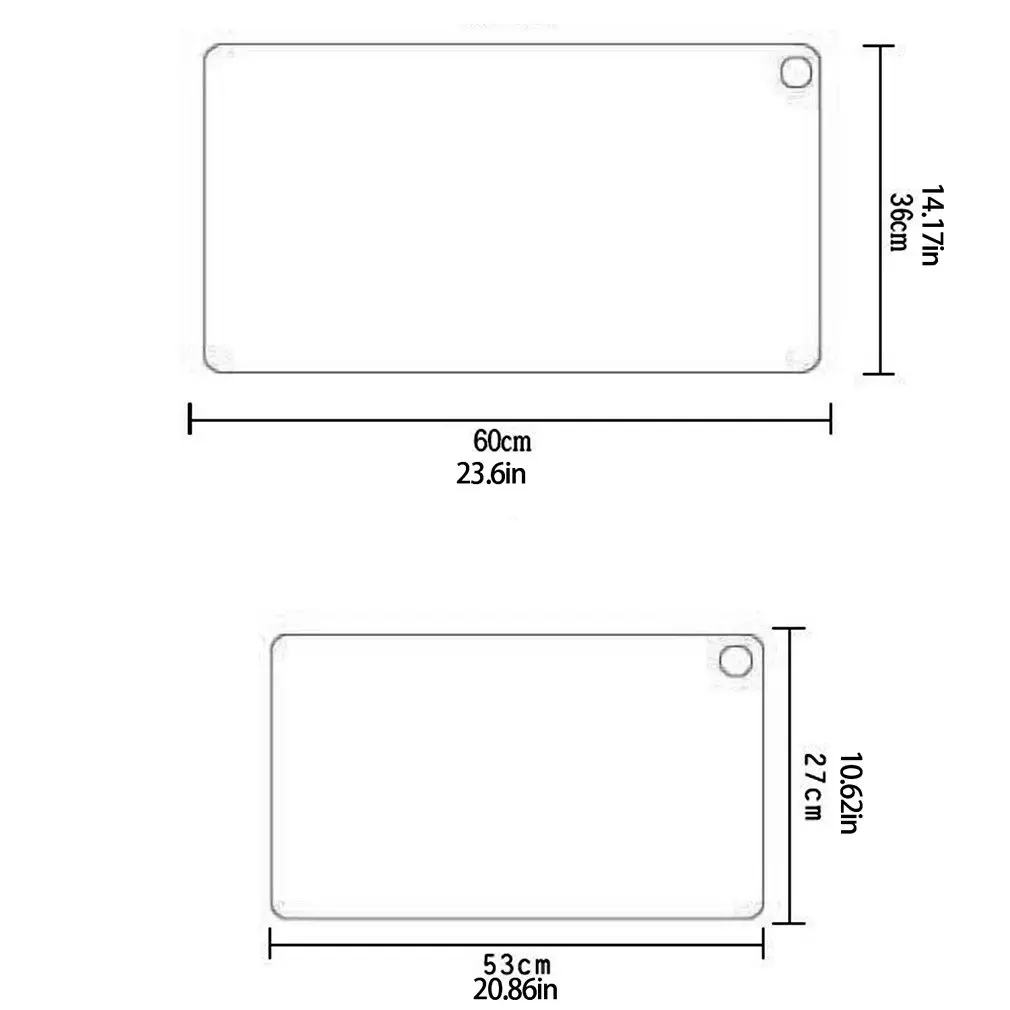 

Office Desktop Warm Heating Mouse Pad Adjustable Temperature Computer Mouse Mat Anti-slip Laptop Mousepad