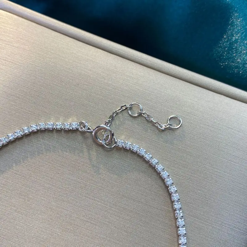 100% S925 стерлингового серебра с изумрудным браслет для женщин блестящая высоким