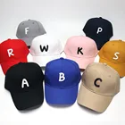 Шапка для мальчика, мягкая хлопковая бейсболка с надписью, желтая, синяя, черная, красная... Регулируемая шапка с принтом L1127