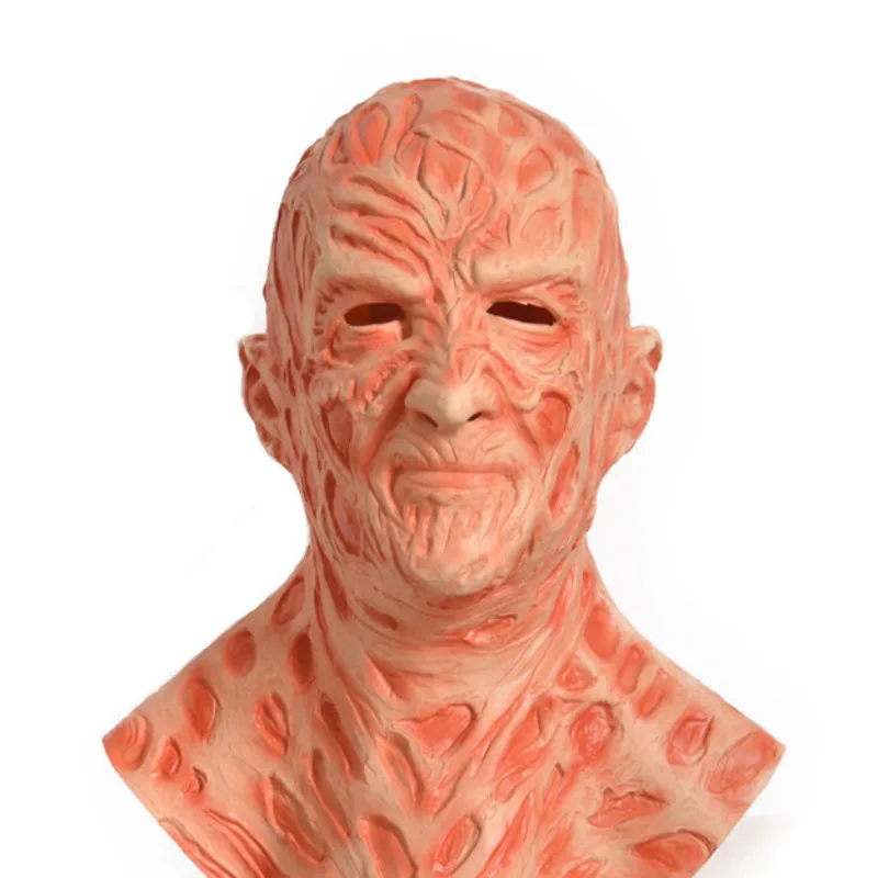 Scary Freddy Krueger Mask Carnival Cosplay Horror Masks Realistic Adult Party Costume Halloween Props | Игрушки и хобби