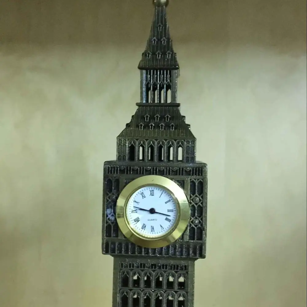 Модель Big Ben орнамент из сплава украшение для окна подарок на день рождения