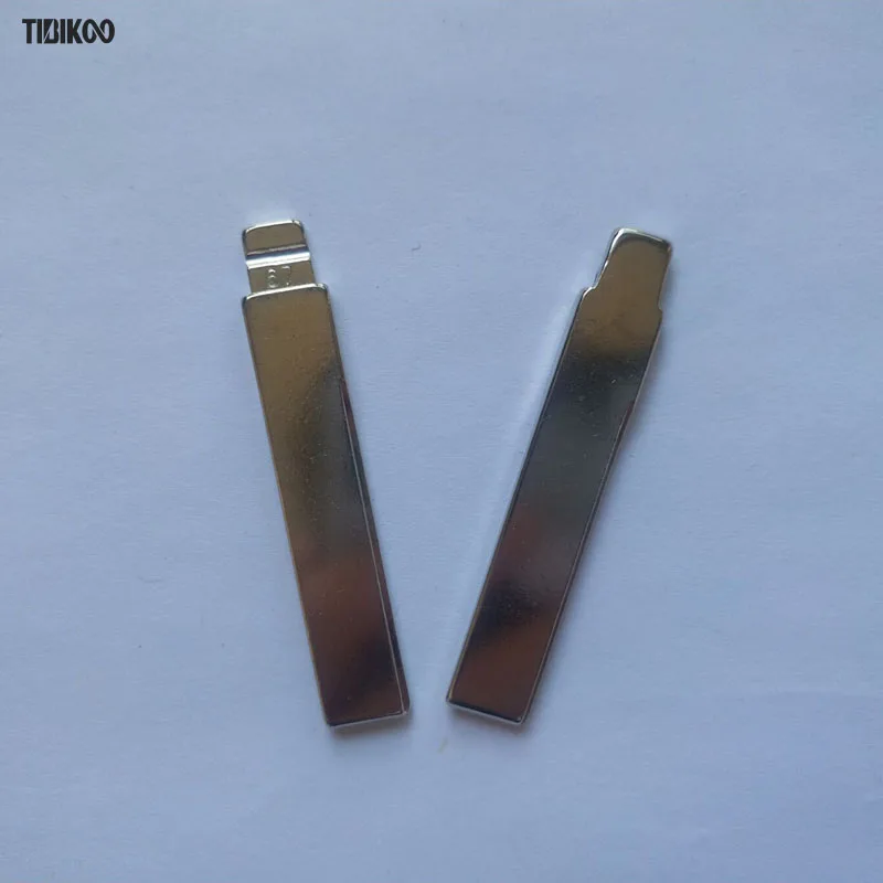 NO.67 # замена флип полотно дистанционного ключа автомобиля заготовка для BMW MG