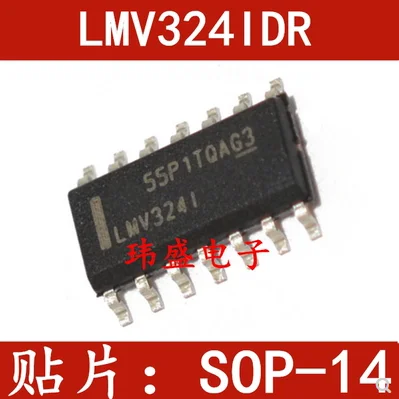 

Free shipping 200PCS LMV324IDR LMV324I SOP-14